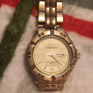 Armitron Gold-Tone Men's Watch